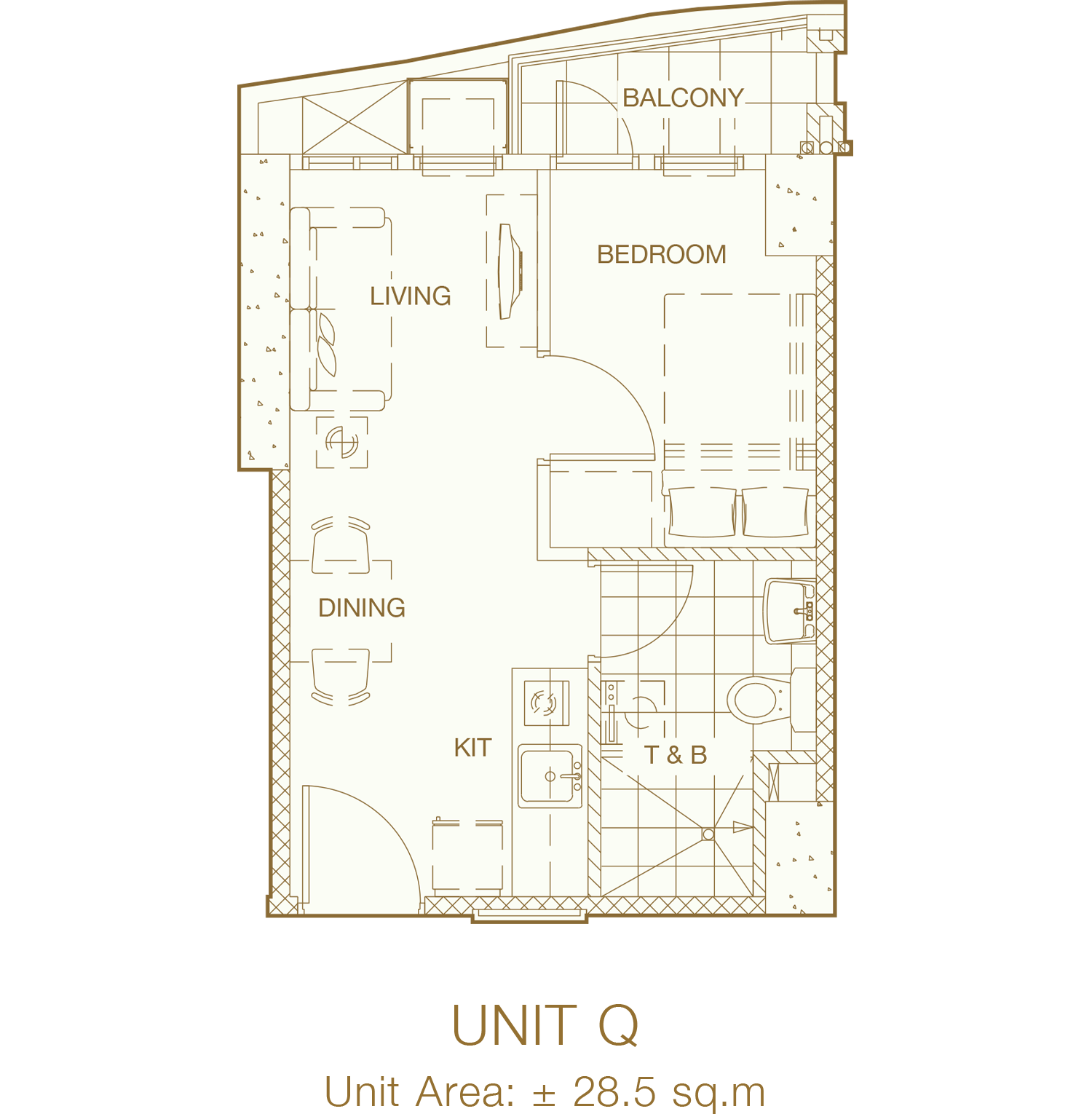 High Zone — 1BR Unit Q